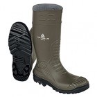 Stivali di sicurezza Iron S5 SRC - taglia 38 - PVC - kaki/nero - Deltaplus Stivali di sicurezza Iron S5 SRC - taglia 38 - PVC - kaki/nero - Deltaplus