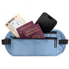 Cintura da viaggio Explora - 25 x 14,5 cm - tessuto - azzurro - Lebez