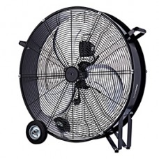 Ventilatore industriale MF 2460IND - da terra - con ruote - 3 velocità - 180 W - diametro 60 cm - Melchioni Family