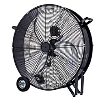 Ventilatore industriale MF 2460IND - da terra - con ruote - 3 velocità - 180 W - diametro 60 cm - Melchioni Family