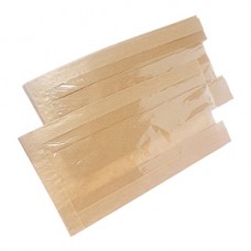Sacchetto per alimenti - con finestra - 14 x 24 cm - carta kraft - avana - Viva - conf. 1000 pz Sacchetto per alimenti - con finestra - 14 x 24 cm - carta kraft - avana - Viva - conf. 1000 pz