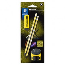 Set Norix® - matite temperamatite gomma - giallo - Staedtler Set Norix® - matite temperamatite gomma - giallo - Staedtler