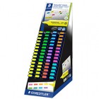 Evidenziatore Textsurfer® Classic - punta a scalpello - tratto 1,0-5,0mm - colori assortiti - Staedtler - expo 60 pezzi Evidenziatore Textsurfer® Classic - punta a scalpello - tratto 1,0-5,0mm - colori assortiti - Staedtler - expo 60 pezzi