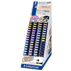 Evidenziatore Textsurfer® Pastel - punta a scalpello - tratto 1,0-5,0mm - colori assortiti - Staedtler - expo 60 pezzi Evidenziatore Textsurfer® Pastel - punta a scalpello - tratto 1,0-5,0mm - colori assortiti - Staedtler - expo 60 pezzi