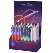 Penne a sfera Poly Ball Flow - XB - fusto colori assortiti - Faber-Castell - expo da 24 pezzi Penne a sfera Poly Ball Flow - XB - fusto colori assortiti - Faber-Castell - expo da 24 pezzi