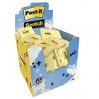 Blocchetto adesivo - 76 x 76 mm - 100 fg - Giallo Canary - Post-it® - expo 60 pezzi Blocchetto adesivo - 76 x 76 mm - 100 fg - Giallo Canary - Post-it® - expo 60 pezzi