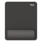 Mousepad Breyta - con poggiapolsi - con microban - nero - Fellowes Mousepad Breyta - con poggiapolsi - con microban - nero - Fellowes