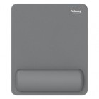 Mousepad Breyta - con poggiapolsi - con microban - grigio - Fellowes Mousepad Breyta - con poggiapolsi - con microban - grigio - Fellowes