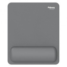Mousepad Breyta - con poggiapolsi - con microban - grigio - Fellowes