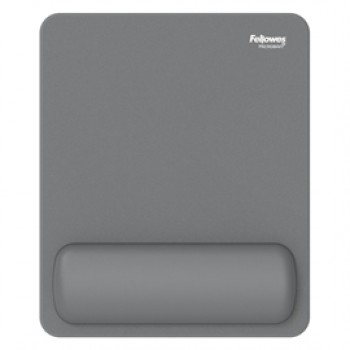 Mousepad Breyta - con poggiapolsi - con microban - grigio - Fellowes
