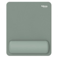 Mousepad Breyta - con poggiapolsi - con microban - salvia - Fellowes