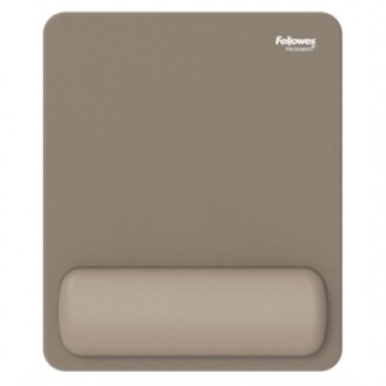 Mousepad Breyta - con poggiapolsi - con microban - sabbia - Fellowes Mousepad Breyta - con poggiapolsi - con microban - sabbia - Fellowes