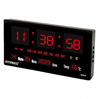 Orologio digitale - LED - 45,7 x 3,5 x 21,1 cm Orologio digitale - LED - 45,7 x 3,5 x 21,1 cm