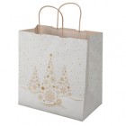 Shopper - maniglie cordino - 28 x 17 x 29 cm - carta kraft - Xmas Dream - bianco - Mainetti Bags - conf. 25 pezzi Shopper - maniglie cordino - 28 x 17 x 29 cm - carta kraft - Xmas Dream - bianco - Mainetti Bags - conf. 25 pezzi