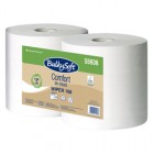 Bobina asciugatutto Comfort - 2 veli - 24 cm x 168 mt - 18 gr - diametro 24,5 cm - microgoffrata - bianco - BulkySoft Bobina asciugatutto Comfort - 2 veli - 24 cm x 168 mt - 18 gr - diametro 24,5 cm - microgoffrata - bianco - BulkySoft