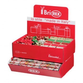 Espositore fantasie natale - carta regalo/stelle/rocchetti - fantasie assortite - Rex Sadoch Espositore fantasie natale - carta regalo/stelle/rocchetti - fantasie assortite - Rex Sadoch