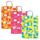 Shopper Mattoncini - con manici - 16 x 21 x 8 cm - colori assortiti - Rex Sadoch Shopper Mattoncini - con manici - 16 x 21 x 8 cm - colori assortiti - Rex Sadoch