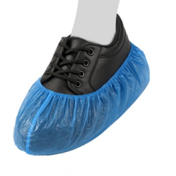 Sovrascarpe monouso - taglia unica - CPE - blu - Reflexx - conf. 100 pezzi Sovrascarpe monouso - taglia unica - CPE - blu - Reflexx - conf. 100 pezzi