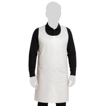 Grembiule Apron 20 - taglia unica - LDPE - bianco - Reflexx - conf. 100 pezzi Grembiule Apron 20 - taglia unica - LDPE - bianco - Reflexx - conf. 100 pezzi