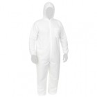 Tuta protettiva monouso Cover 40 - taglia M - PLP - bianco - Reflexx Tuta protettiva monouso Cover 40 - taglia M - PLP - bianco - Reflexx