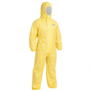 Tuta protezione chimica Cover 3456 - taglia XXL - PE/PLP - giallo - Reflexx Tuta protezione chimica Cover 3456 - taglia XXL - PE/PLP - giallo - Reflexx