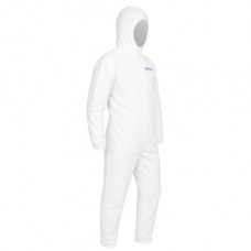 Tuta protezione chimica Cover 56 - taglia XXL - PE/PLP - bianco - Dupont