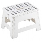 Sgabello basso Clic Clac - 30 x 22 x 22 cm - bianco - King Collection Sgabello basso Clic Clac - 30 x 22 x 22 cm - bianco - King Collection