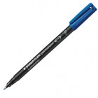 Pennarello Lumocolor Permanent 318 - punta 0,6 mm - blu - Staedtler