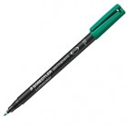 Pennarello Lumocolor Permanent 318 - punta 0,6 mm - verde - Staedtler