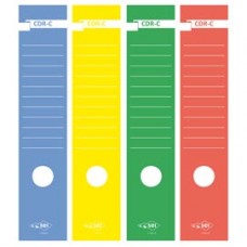 Copridorso CDR C - carta autoadesiva - 7 x 34,5 cm - blu - Sei Rota - conf. 10 pezzi
