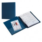 Raccoglitore Sanremo 2000 - 2 anelli a D 40 mm - dorso 5,5 cm - 22 x 30 cm - blu - Sei Rota
