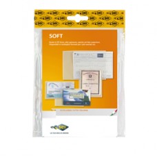 Buste a sacco Soft - PPL - 25 x 35 cm - liscio - trasparente - Sei Rota - conf. 25 pezzi