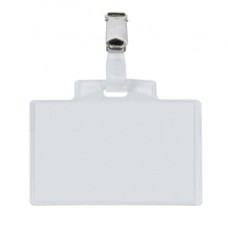 Portanome Pass 3 E - clip in metallo - 9,5 x 6 cm - Sei Rota - conf. 100 pezzi