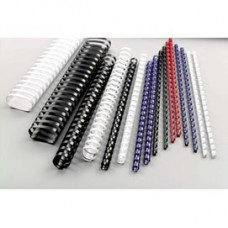 Dorsi spirale - 21 anelli - 10 mm - blu - GBC - conf. 100 pezzi Dorsi spirale - 21 anelli - 10 mm - blu - GBC - conf. 100 pezzi