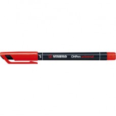 Pennarello OHPen universal permanente 841 - punta superfine 0,4 mm - rosso - Stabilo