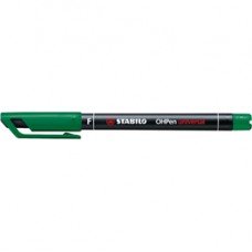 Pennarello OHPen universal permanente 842  - punta fine 0,7 mm - verde - Stabilo