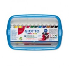 Tubi tempere - 12 ml - colori assortiti - Giotto - conf. 12 pezzi Tubi tempere - 12 ml - colori assortiti - Giotto - conf. 12 pezzi