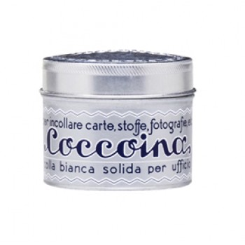 Colla in pasta - barattolo in alluminio - 125 gr - bianco - Coccoina