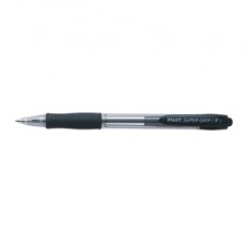 Penna a sfera a scatto Super Grip - punta fine 0,7 mm - nero - Pilot Penna a sfera a scatto Super Grip - punta fine 0,7 mm - nero - Pilot