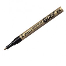 Marcatore a vernice Super Color - punta fine 3 mm - oro - Pilot Marcatore a vernice Super Color - punta fine 3 mm - oro - Pilot