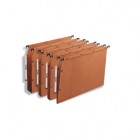 Cartella sospesa - armadio Ultimate - interasse 33 cm - fondo U 30 mm - 32,5x27,5 cm - avana - Elba