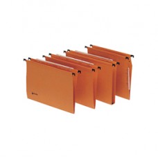 Cartella sospesa Signaletic - armadio - interasse 33 cm - fondo U 30 mm - 33x25 cm - avana - Rexel