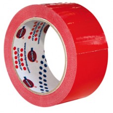Nastro adesivo 350 - 5 cm x 66 m - PVC - rosso - Eurocel Nastro adesivo 350 - 5 cm x 66 m - PVC - rosso - Eurocel