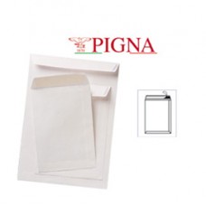 Busta a sacco Competitor FSC  - strip adesivo - 19 x 26 cm - 80 gr - bianco - Pigna - conf. 500 pezzi