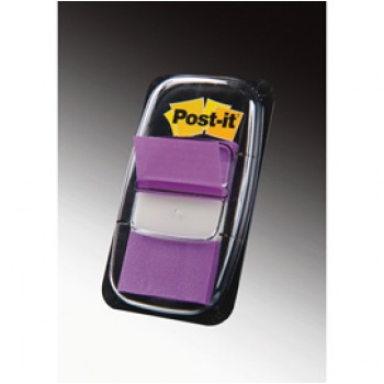 Segnapagina Post-it Index Medium - 680-8 - 25,4 x 43,2 mm - porpora - Post-it - conf. 50 pezzi