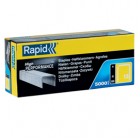 Punti galvanizzati - 13/4 - 4 mm - metallo - Rapid - conf. 5000 pezzi