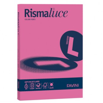 Carta Rismaluce - A4 - 140 gr - ciclamino 58 - Favini - conf. 200 fogli
