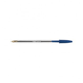 Penna a sfera Cristal - punta media 1,0mm - blu  - Bic - conf. 50 pezzi