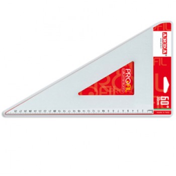 Squadra linea Profil - alluminio - 60gradi - 30cm - Arda Squadra linea Profil - alluminio - 60gradi - 30cm - Arda