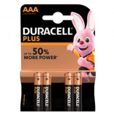 Pila Mini Stilo AAA Plus100 - MN2400 - Duracell - blister 4 pezzi